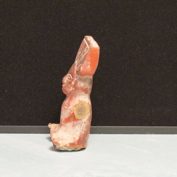 Vintage Latin American Clay Figure Sculpture/Pottery/ TerraCotta 6" - Picture 7 of 7